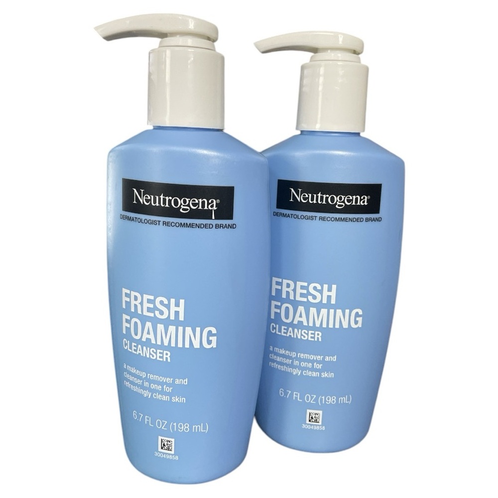 2 Pack Neutrogena Fresh Foaming Cleanser NEW DISCONTINUED